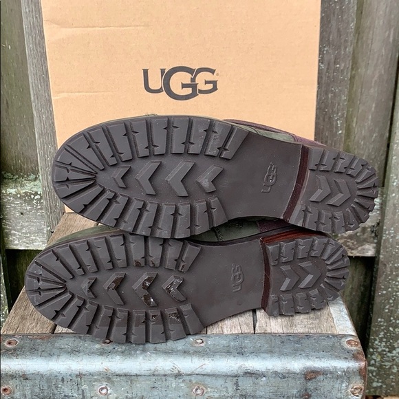 UGG KILMER NEW! Shearling Lined Zip Lace Up Boot - Picture 5 of 11